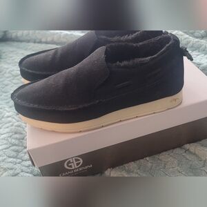 Giani Bernini Black and Cream Shoes